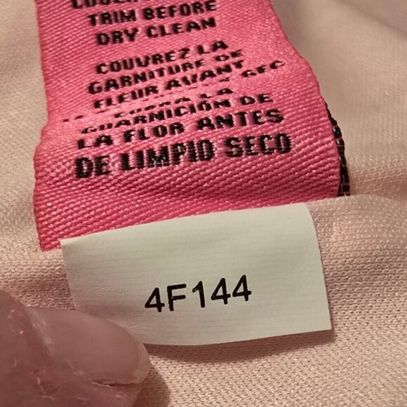 Betsey Johnson Pink Mimosa Sheath Mini Dress Sz 4 - Picture 11 of 11